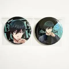 ブルーロック　AGF　ホログラム缶バッジ　Black outfit　糸師凛