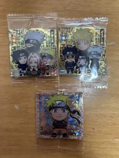 ぱる ʚïɞ.•様専用　NARUTO-ナルト- 疾風伝 忍界シール　3枚