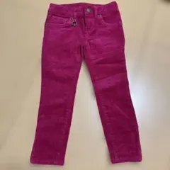 ラルフローレン キッズ コーデュロイパンツ 裾ジップ★未使用★110のサムネイル