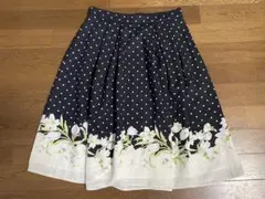 Début de Fiore 花柄スカート