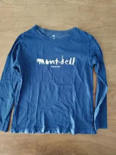 mont-bell ネイビー 長袖T　150cm