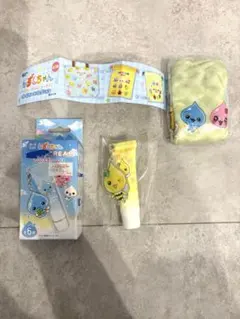 しずくちゃん　ポーチアソートコレクション　グリーン　ハンドクリーム　ハニーちゃん