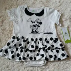未使用[70]ミニーマウス　水玉ワンピース