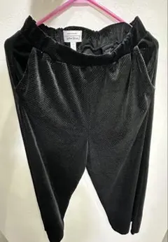 PARIS ATELIER キラキラ ベロア ワイドパンツ