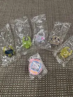 たまごっち ぷくっとクリアリング2セミコンプリートおまけシヤカシャカチャーム