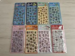 ディズニープクプクシール8枚セット