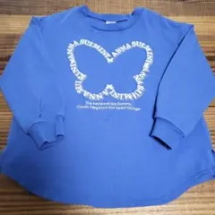 【最終価格】アナスイミニ バタフライ 長袖 青 120cm