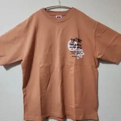 BEN DAVIS オレンジ グラフィック Tシャツ L