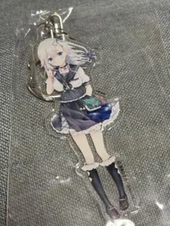 温泉むすめ　松島名月　アクリルキーホルダー　立ち絵　文字なし旧バージョン
