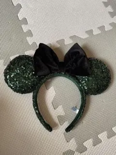 ハロウィン　緑　カチューシャ