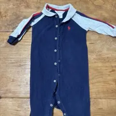ポロ ラルフローレン　ロンパース ネイビー 6M