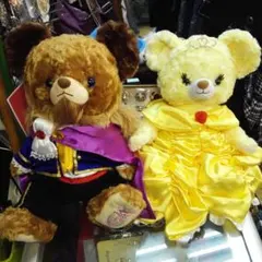 ユニベア　美女と野獣 第2弾は「美女と野獣」！ディズニーストア『Disney Princess BEAR by