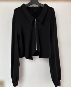 大きいサイズ　カーディガン　ブラック