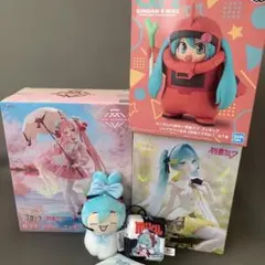 【新品未開封】初音ミク フィギュア マスコット 5点セット