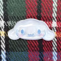 サンリオ　ぷっくりったいバッジ　シナモロール　匿名配送