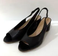 極美品⭐️DIANA ダイアナ ストラップサンダル ブラック 黒 23㎝