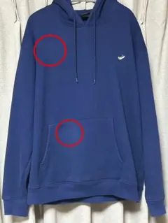 アメコミ風 シバッハパーカー【ネイビー】