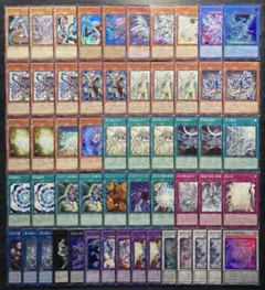 遊戯王 ブルーアイズデッキ 青眼デッキ 55枚 構築済みデッキ EXデッキ付き⑤