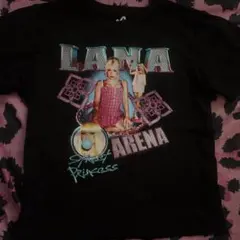 Lana ラナARENA TOUR 2025 Tシャツ Lana ラナARENA TOUR 2025 Tシャツ ブラック M LANAが日本武道館