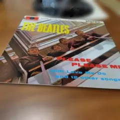 ビートルズ 傷無 赤国内盤LPレコード please please me - メルカリ