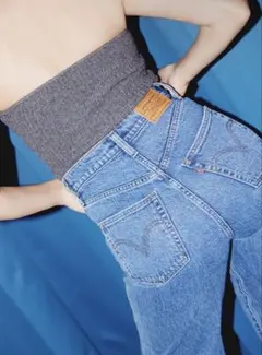 Levi's DODO JEAN RIBCAGE WIDE LEG 23 美品のサムネイル