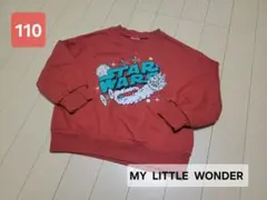MY LITTLE WONDER STAR WARS トレーナー 110 赤