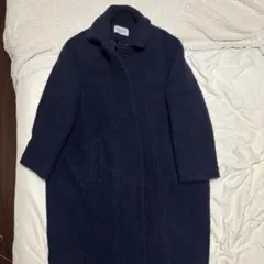 ROSSO35 ネイビー ロングコート　L