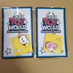 StrayKids SKZOO バッジキーホルダー ジニレット トゥエッキ