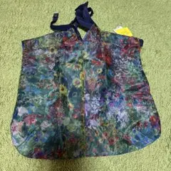 新品未使用 シビラ フラワープリント エコバッグ