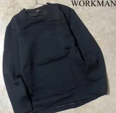 ワークマン HEAT ASSIST 保温性 ブラックアルミ ストレッチ Tシャツ