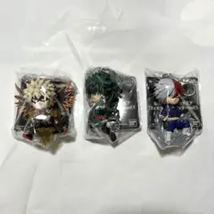 僕のヒーローアカデミア フィギュアキーホルダー 緑谷出久 爆豪勝己 轟焦凍