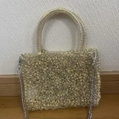 ANTEPRIMA ワイヤーバッグ スタンダードミニアトゥーラ　ゴールド