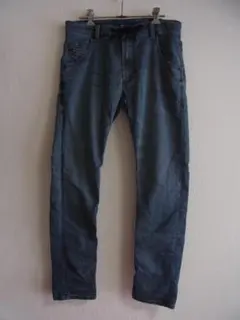 Diesel USED加工 スウェット スキニー ジョガー デニム パンツ 28のサムネイル