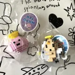 たまごっちドットフィギュアチャーム まるてん・くりてん の2個セット