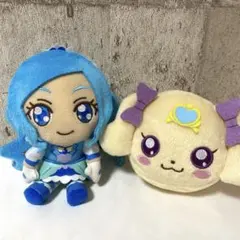 ヒーリングっど♡プリキュア ぬいぐるみ&ミニポーチ 2個セット