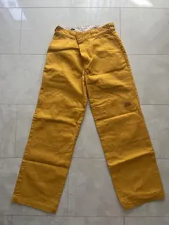 Dickies ルーズフィット イエローパンツ サイズ32