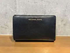 【MICHAEL KORS】マイケルコース ブラック 二つ折り財布