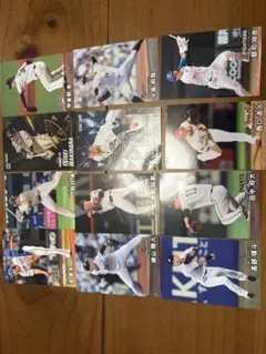 カルビー プロ野球チップス カード 12枚セット