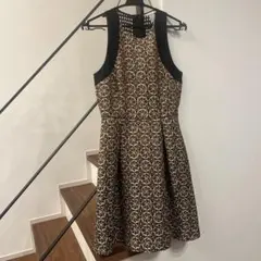 H&M ノースリーブ花柄ワンピース US5