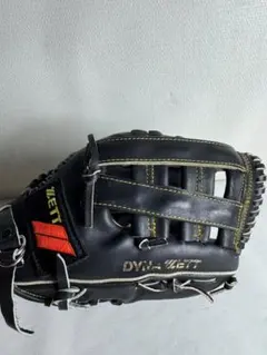 DYNA ZETT 軟式グローブ オールラウンド用 ブラック 野球 グローブのサムネイル