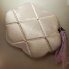 JILLSTUART ライトピンク 雲型ポーチ