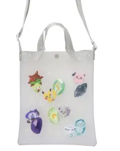 ポケセン限定 2WAYクリアトートバッグ SHINKA NO ISHI