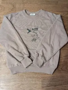 【美品】PAIRMANON 恐竜プリント トレーナー 140