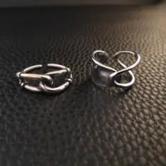 シルバー 2点セット シンプル メキシカン ヴィンテージ