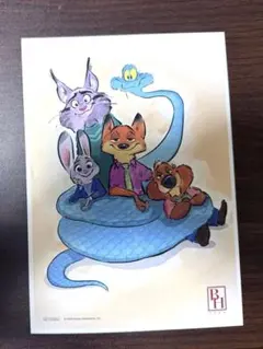 ズートピア2 入場者特典第6弾　ポストカード