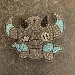 ダイヤモンドアートキーホルダー ぐれまる 完成