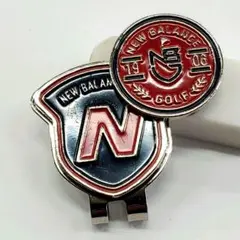 ニューバランス new balance ゴルフマーカー マーカー 赤 紺色のサムネイル
