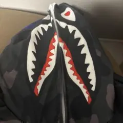 A BATHING APE シャークパーカー カモ柄