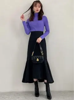 【新品未使用タグ付き】ツイードマーメイドスカート[gc158]