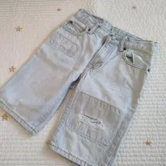 GAP kids 6歳くらい　デニム　ハーフパンツ